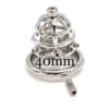 5.9cm 304 Stainless Steel Male Chastity Device with Removable Spiked Lock Cage Chastity for Him Sex Toy