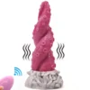 7.6 Inch Tentacle Dildo Octopus Vibrator Stimulation Kinky Sex Toy Vibration Chargeable 10 Speed