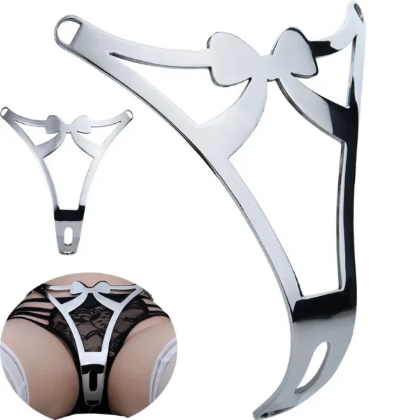 Invisible Female Chastity Device Belt Underwear Briefs Harness Leather Adult Game Sex Toys for Women Sexy Toys