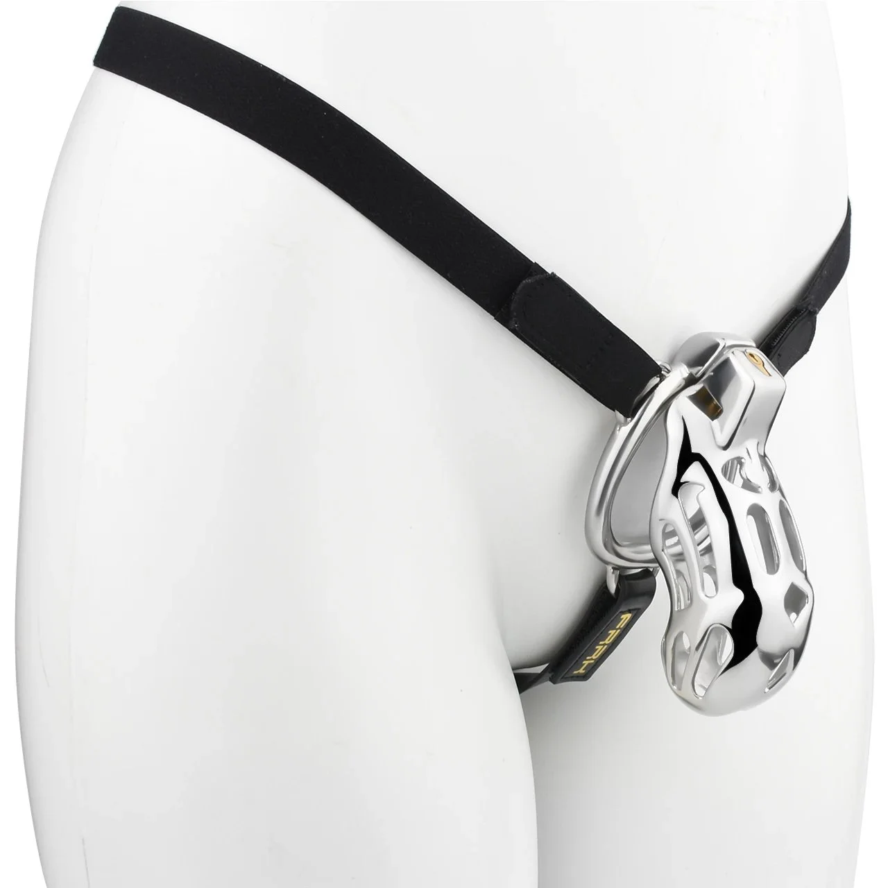 Long Chastity Cage Device Penis Cage Butt Plug Male Leather Wear Flirting Metal Chastity Cage Sex Toys