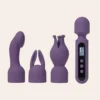 Couple Adult Sex Toy Wand Vibrator Kits Clit G Spot Glans Clitoral Stimulator Vibrating Dildo Massager Vibrator with LCD Display