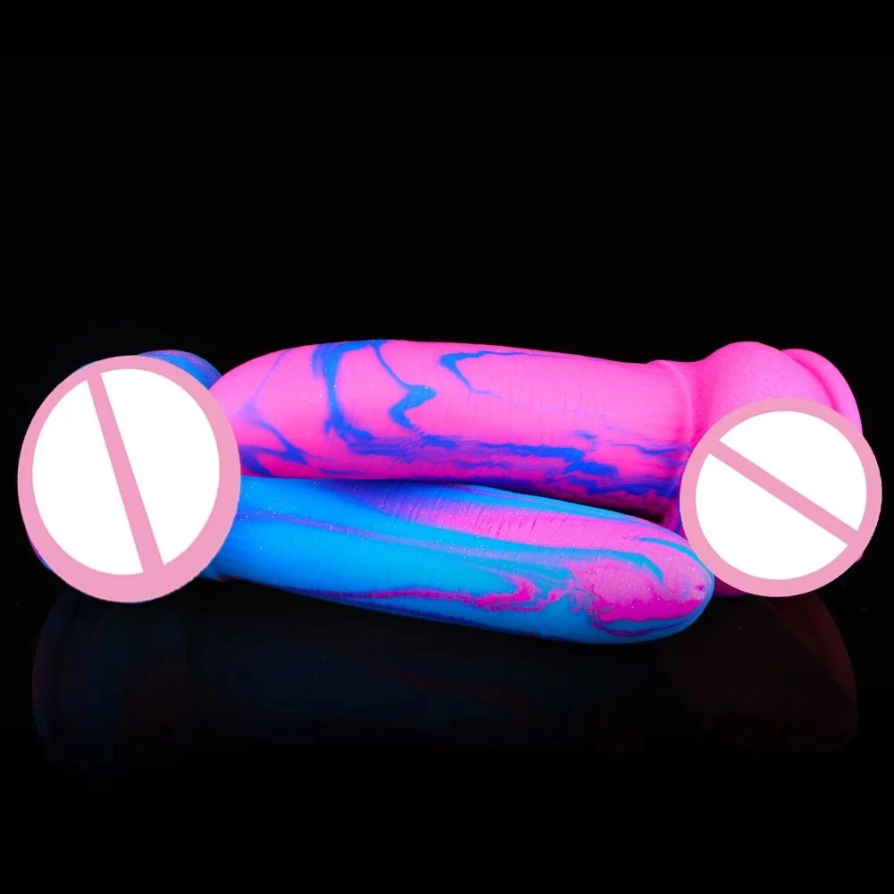 7.8in Female Banana Sexy Fruit Penis Masturbation Device Simulation Big Penis Dragon Dildo Male Sex Toy for Gay Men Masturbation