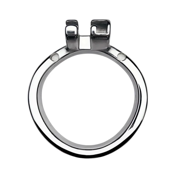 Chastity Cage Attachment Round curved Ring and Strap on Ring with 4 Active