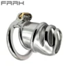 304 Stainless Steel BDSM Sexual Party Toy 2.63 Inch Mini Bird Cage Metal Chastity Device for Couple Domination Rule