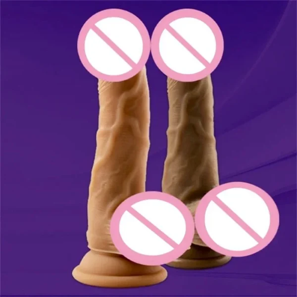 Dildo Powerful Vibrator with Suction Cups for G-Spot Clitoral & Anal Stimulation Adult Sex Toy