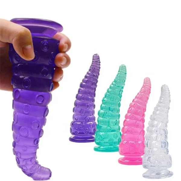 Direct Soft Octopus & Dragon Dildos-Sizes 3 PVC Adult Sex Toys for Anal Enjoyment