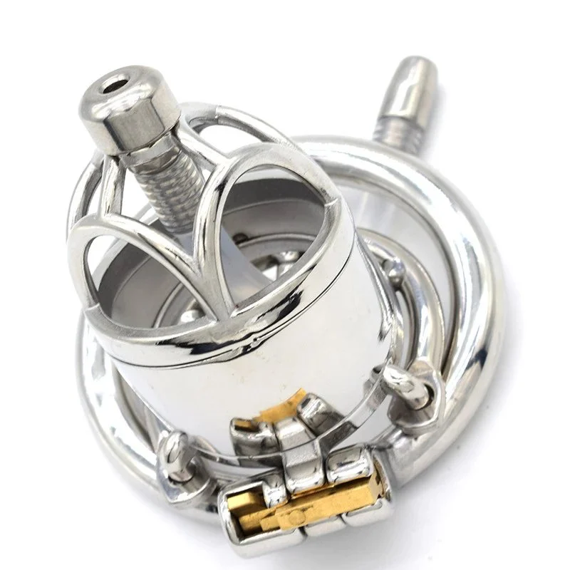 Male Chastity Device Locked Bdsm Cage Erotic Sex Toy Freaky Sexy Slave Penis Exercise