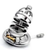 70mm 304 Stainless Steel SM Sex Toy Chastity Cage Male Chastity Device Chastity Lock Penis Cage Cock Cage for SM