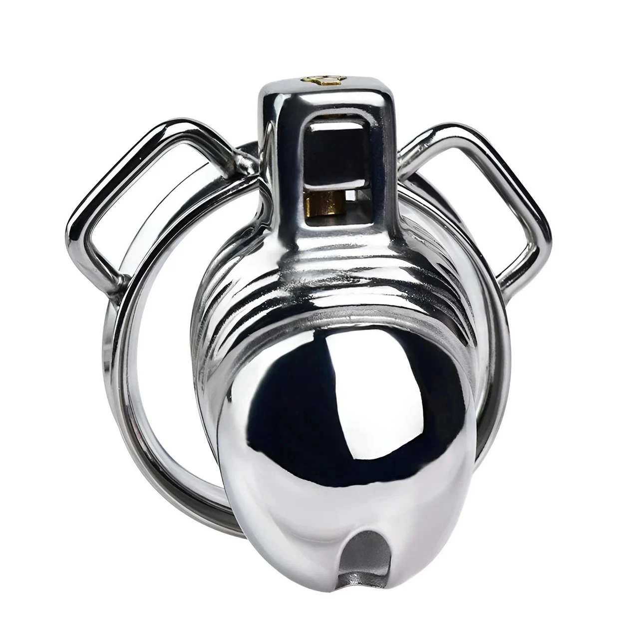 304 Stainless Steel Male Chastity Device Cock Cages with Lock for Men Metal Chastity Cage Sex Toy