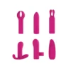 6Pcs Set Portable Mini Bullet Vibrator Nipple Massager Female Sex Toys APP Control G Spot Clitoral Vibrator for Women Couples