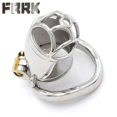 Adult Product Shop Sm Male Chastity Lock Sex Toy Stainless Steel Artificial Dildo Cock Cage Sex Toy for Fetishist
