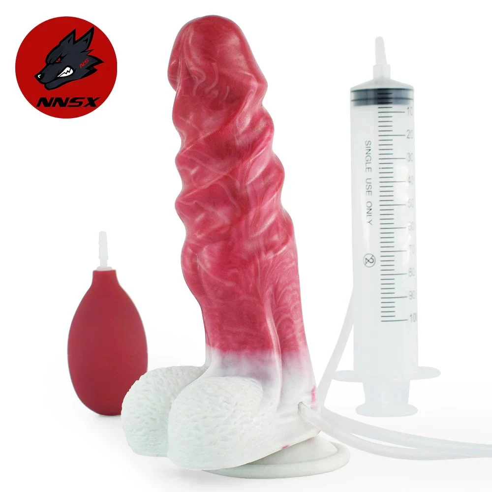 Ejaculating Big Thrusting Dildo Penis Sex Toys Shop Monster Dildo for Women