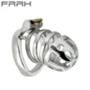 34CNew Male Chastity Lock Metal Smooth Breathable Adult Alternative Training Sex Products Sex Control Device