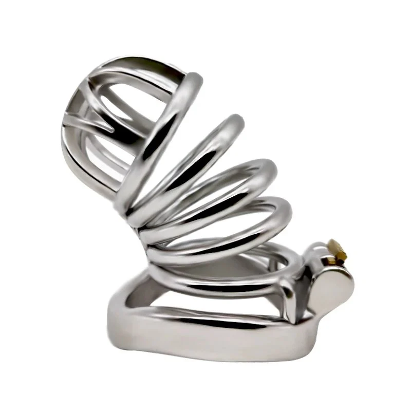 Chastity Lock Python With Ring Male Chastity Bird Cage Ring to Prevent Cheating Sex Toys for Men