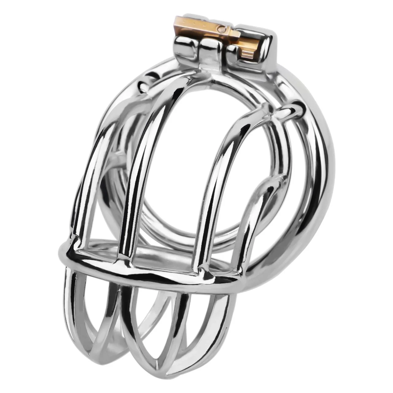 46 Encounter love Series Curved Halter Symmetrical Arc Ring Chastity Lock Chastity Apparatus Husband and Wife