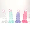 Realistic Monster TPE Dildo Strong Suction Cup Adult Sex Toy Huge Thick Anal Massager Soft Liquid Silicone Material