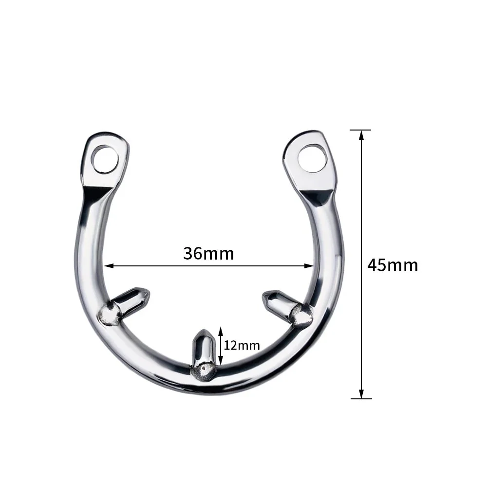 Flat Chastity Cage Male Invisible Stainless Steel Chastity Belt Device Flat Cage Sissy Binding