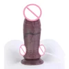 Realistic Male Penis Suction Cup Dildo for Women Squirting Dildo Soft Silicone Material Life-Like Sensation Sex Toy