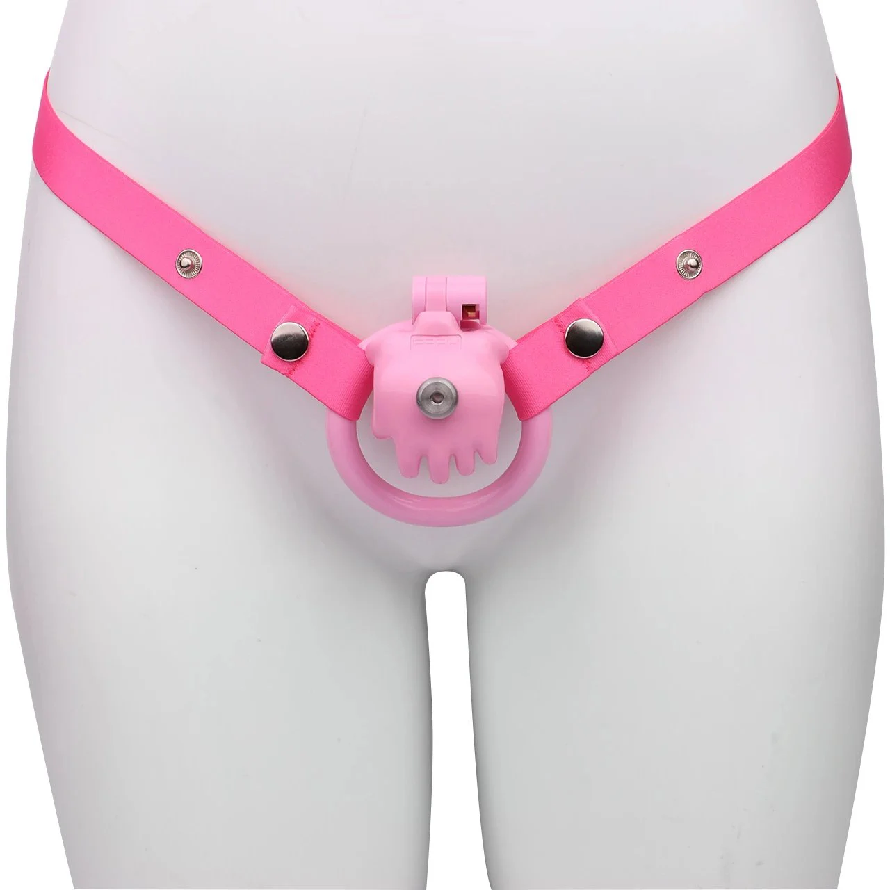 Male Chastity Lock Wearable High Quality Resin Penis Wearable Lock with Catheter Chastity Device Alternative Sex Toys
