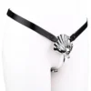 Male Penis Chastity Cage Wearable Metal Penis Restraint Lock with Urinary Catheter and Stainless Steel Anal Plug Suitable