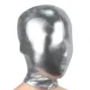 Close Eyes and Mouth Hood Bdsm for Couples Bondage Sexy Headgear Erotic Toys Black Slave Restraint Hood Bondage Mask