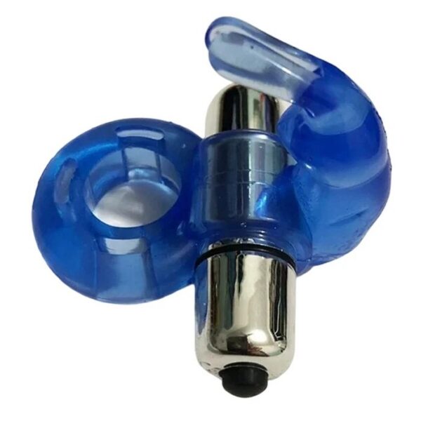 Vibrating Cock Ring for Men Sex Toys for Delay Ejaculation Made of Silicone and TPE Penis Rings Product