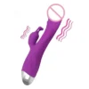 10 Frequency Realistic G Spot Vaginal Clitoral Dildo Vibrator Top Sex Toys for Women